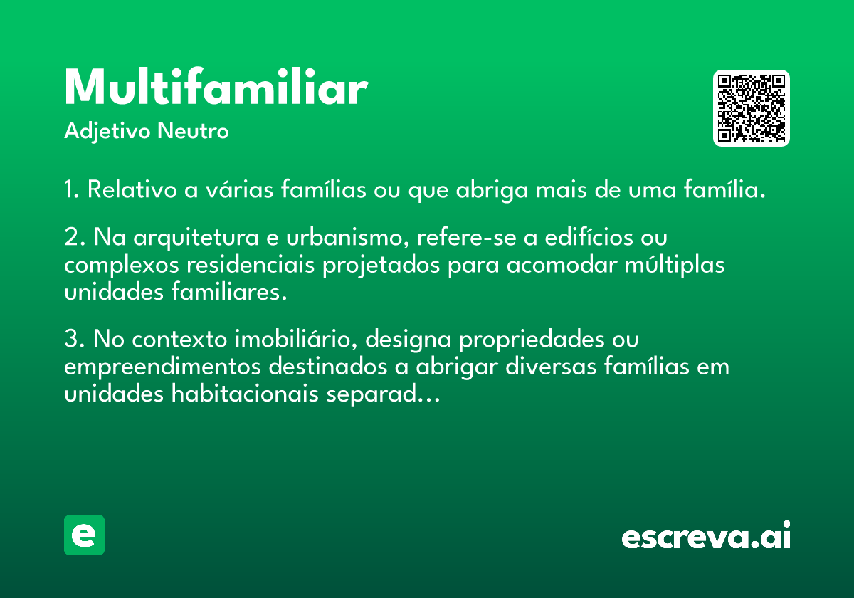 multifamiliar