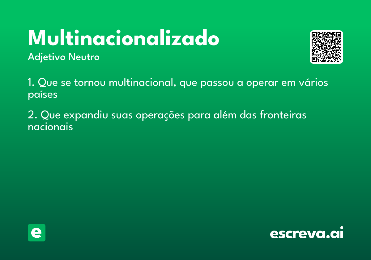 multinacionalizado
