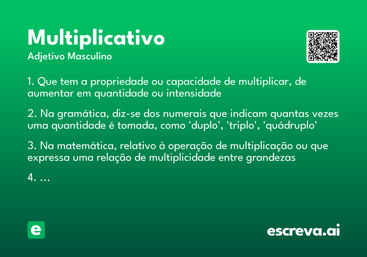 multiplicativo