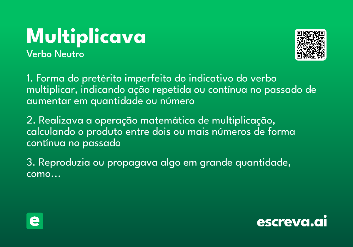 multiplicava