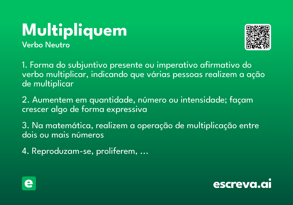 multipliquem