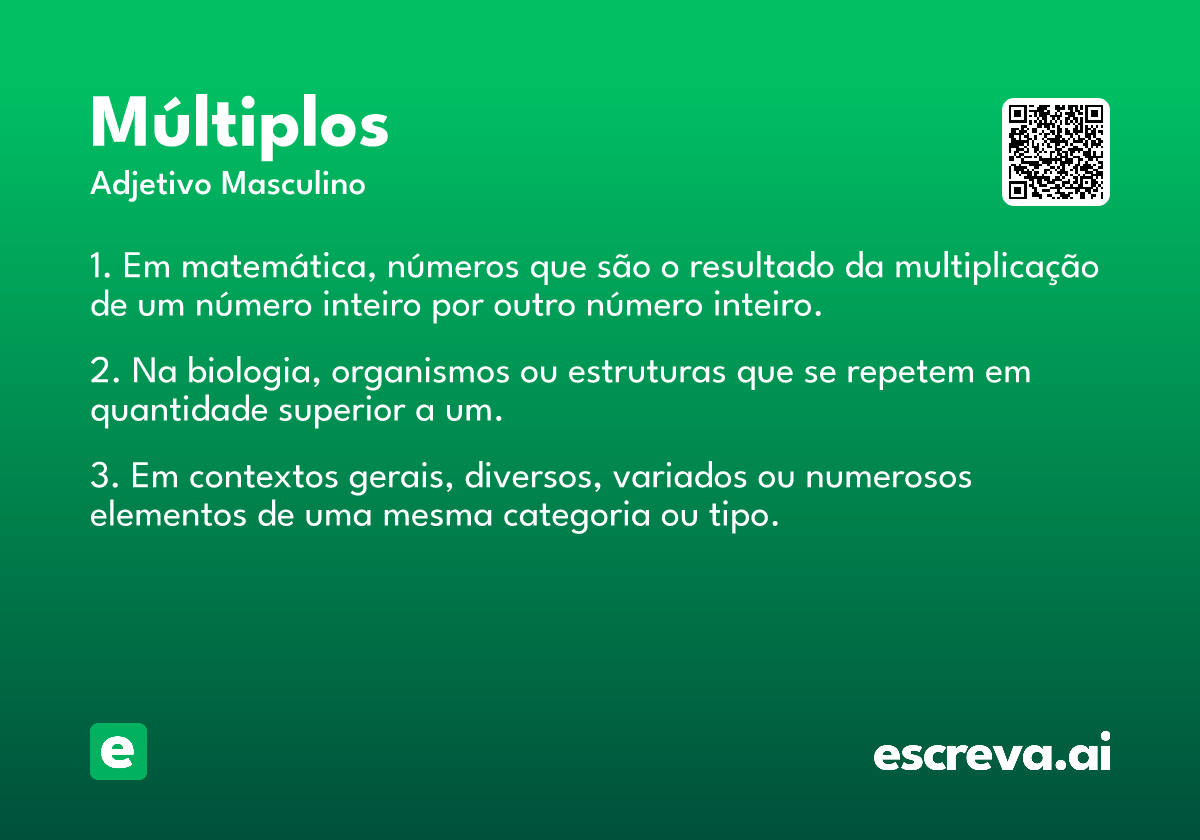 múltiplos