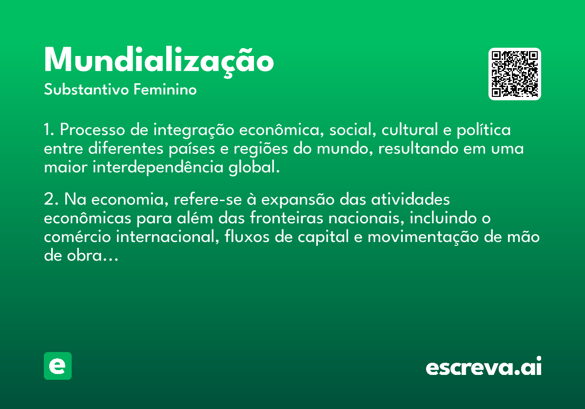 mundialização