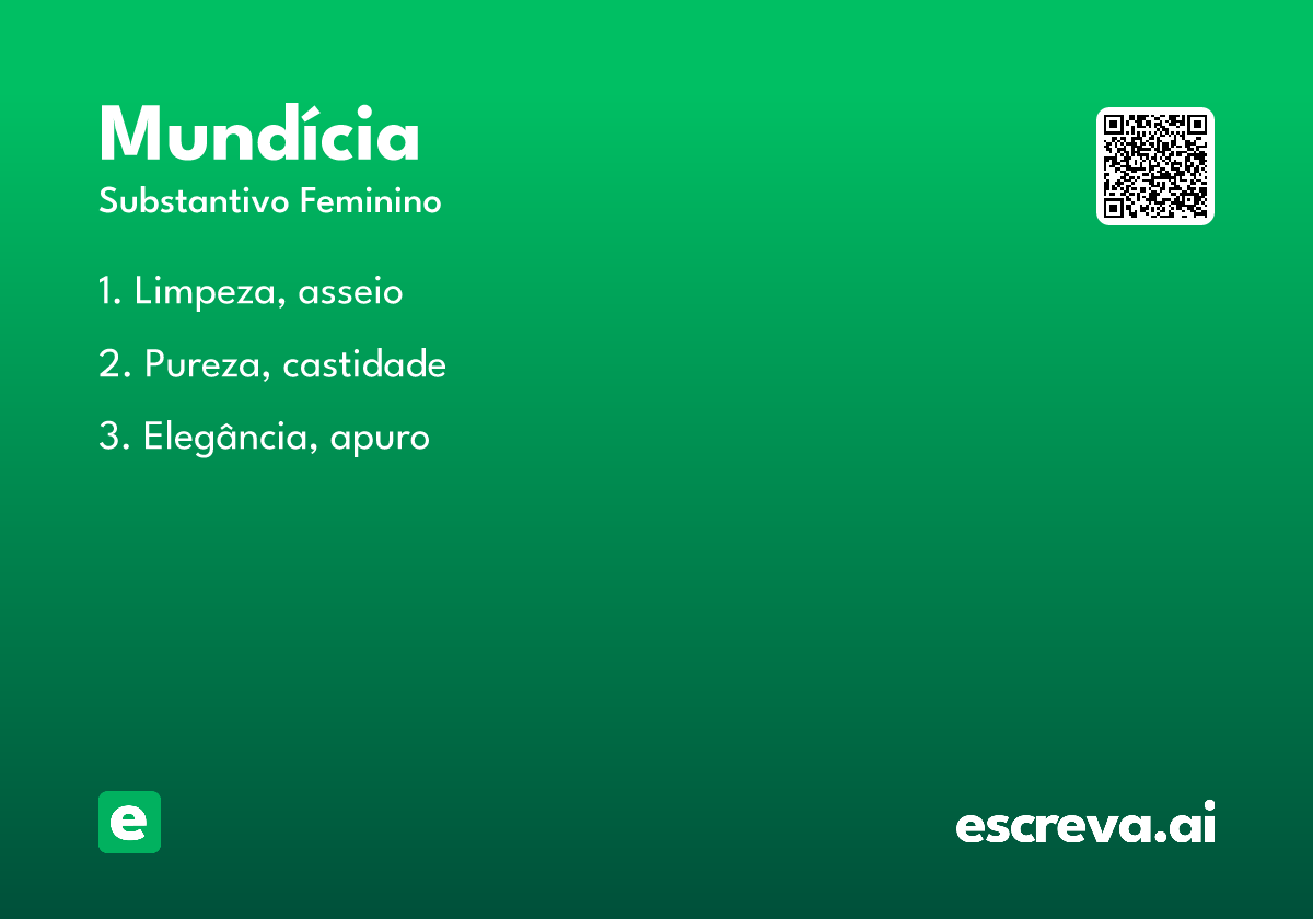 mundícia