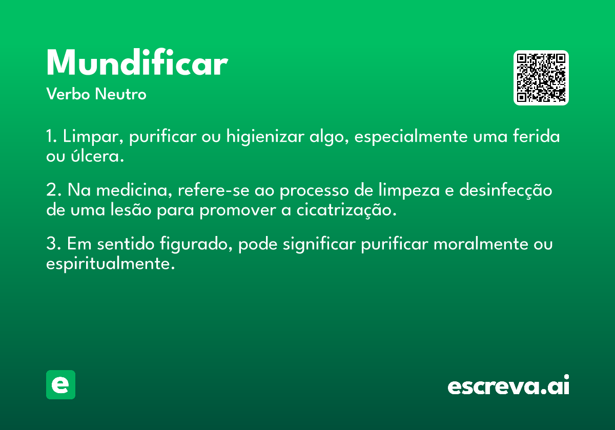 mundificar