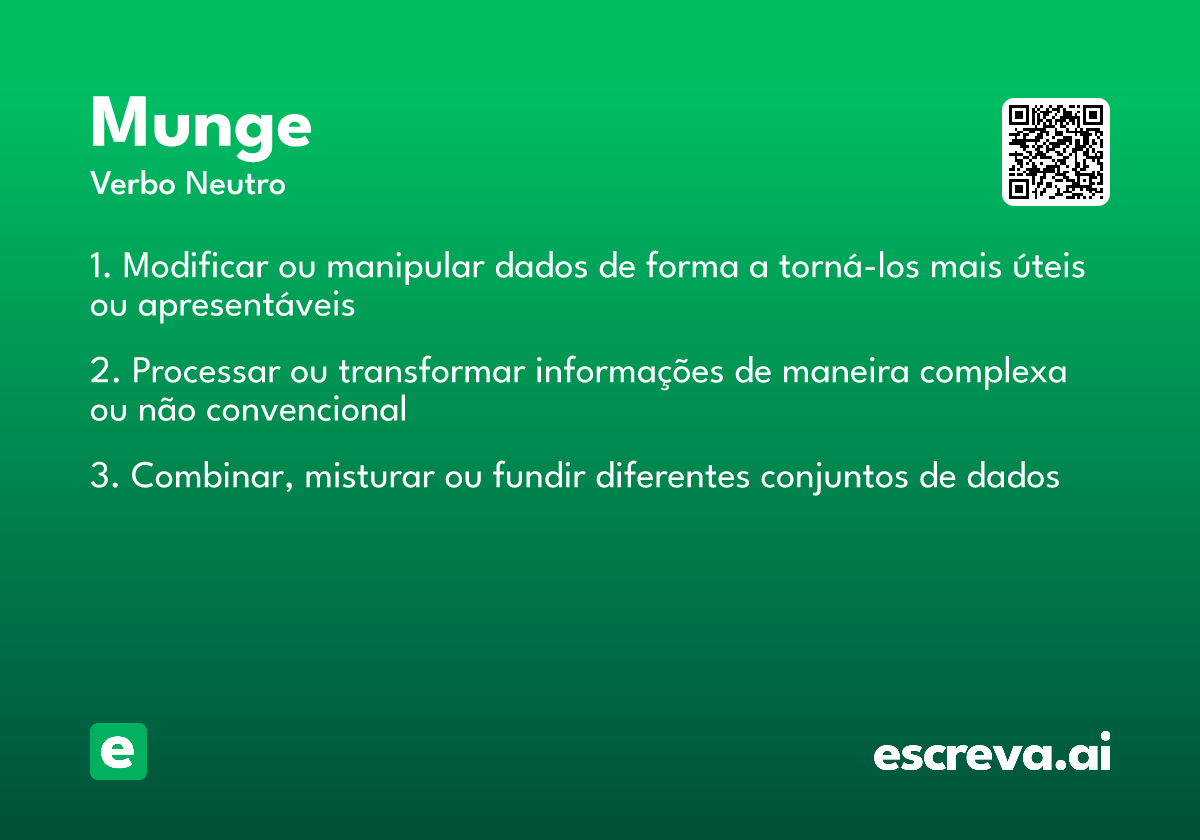 munge