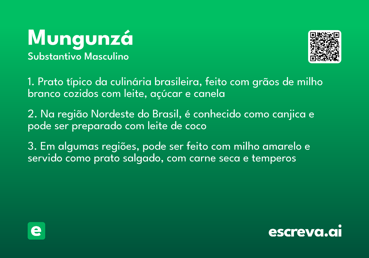 mungunzá