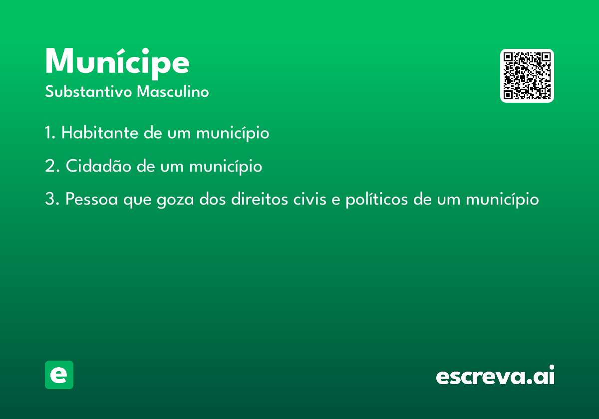 munícipe