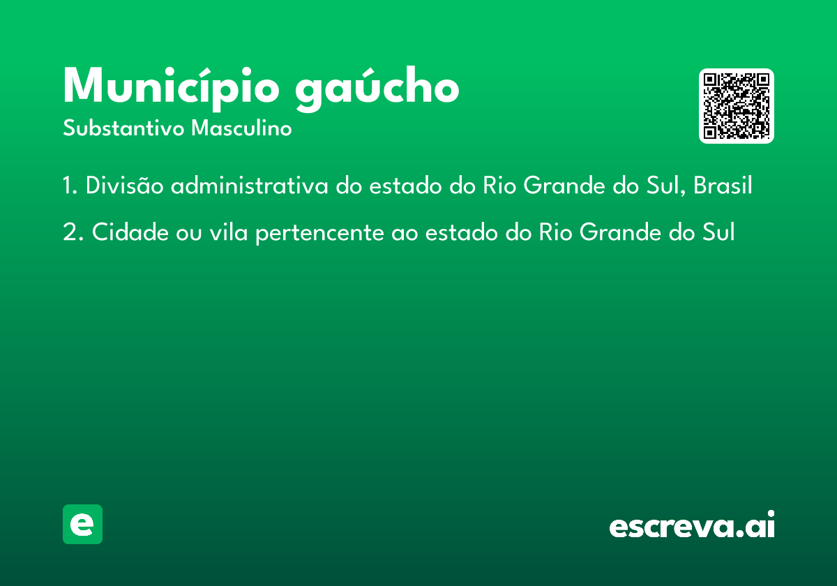 município gaúcho