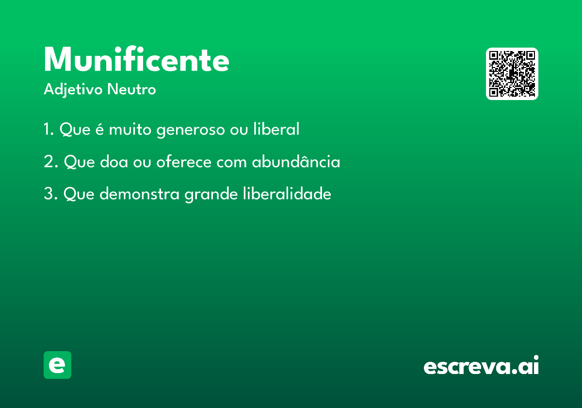 munificente