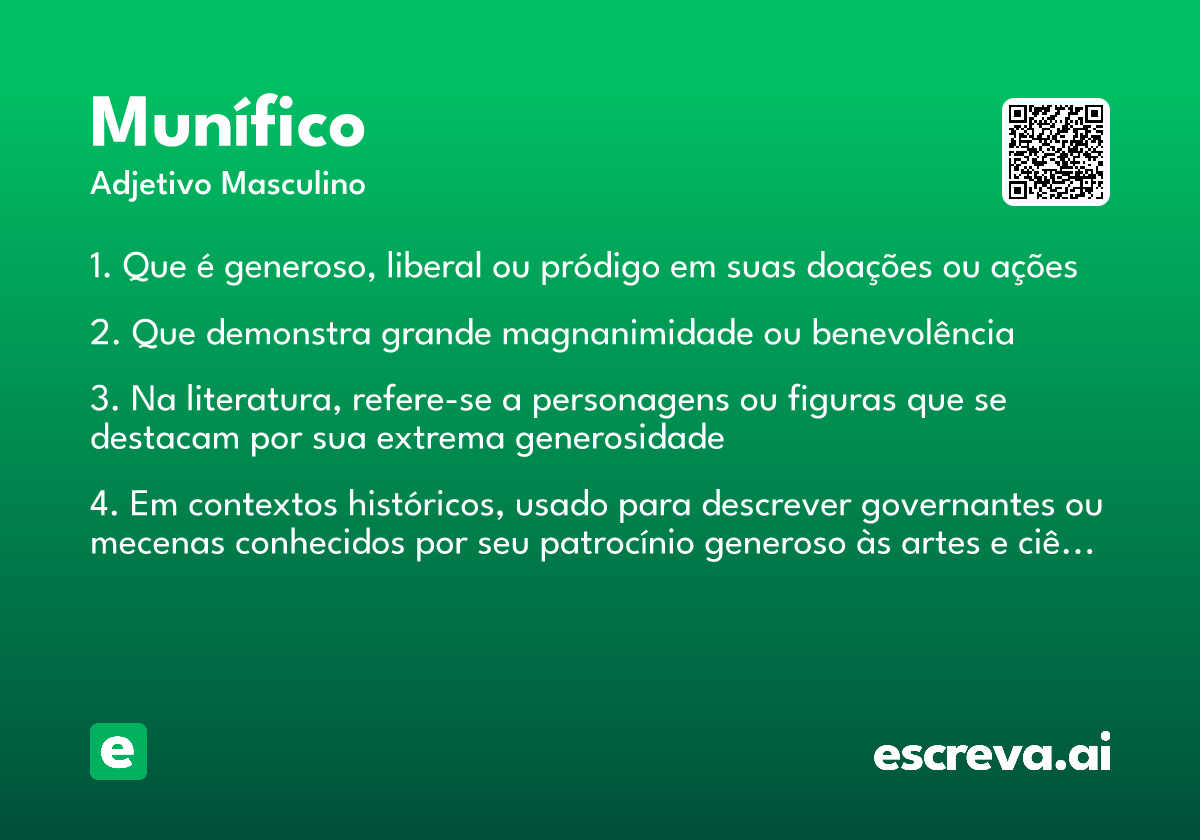 munífico
