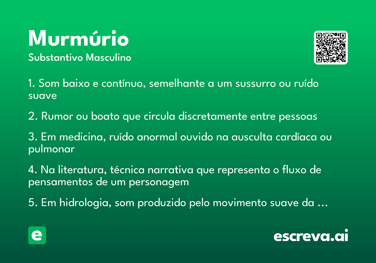 murmúrio