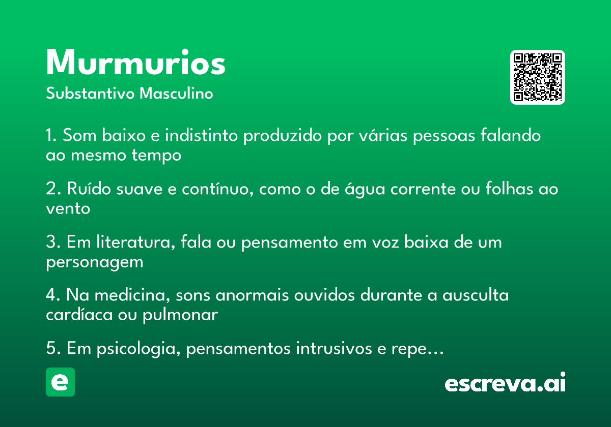 murmurios