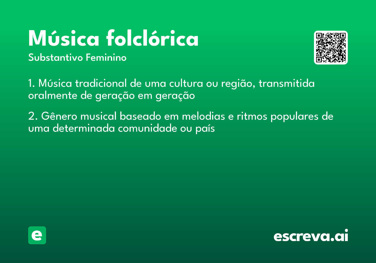 música folclórica