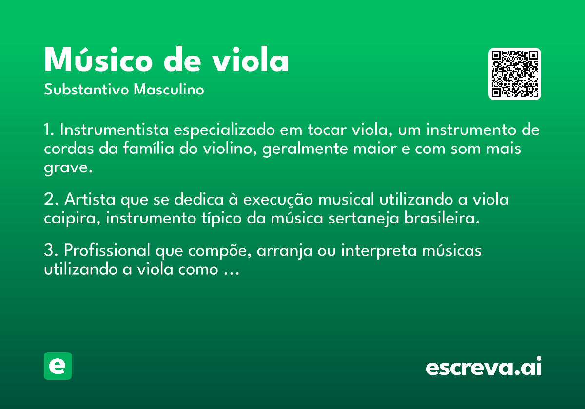 músico de viola