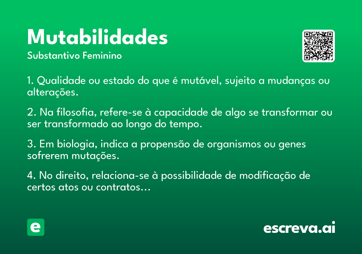 mutabilidades