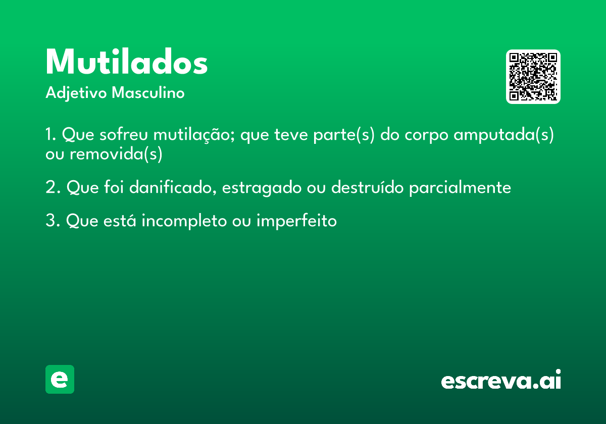 mutilados