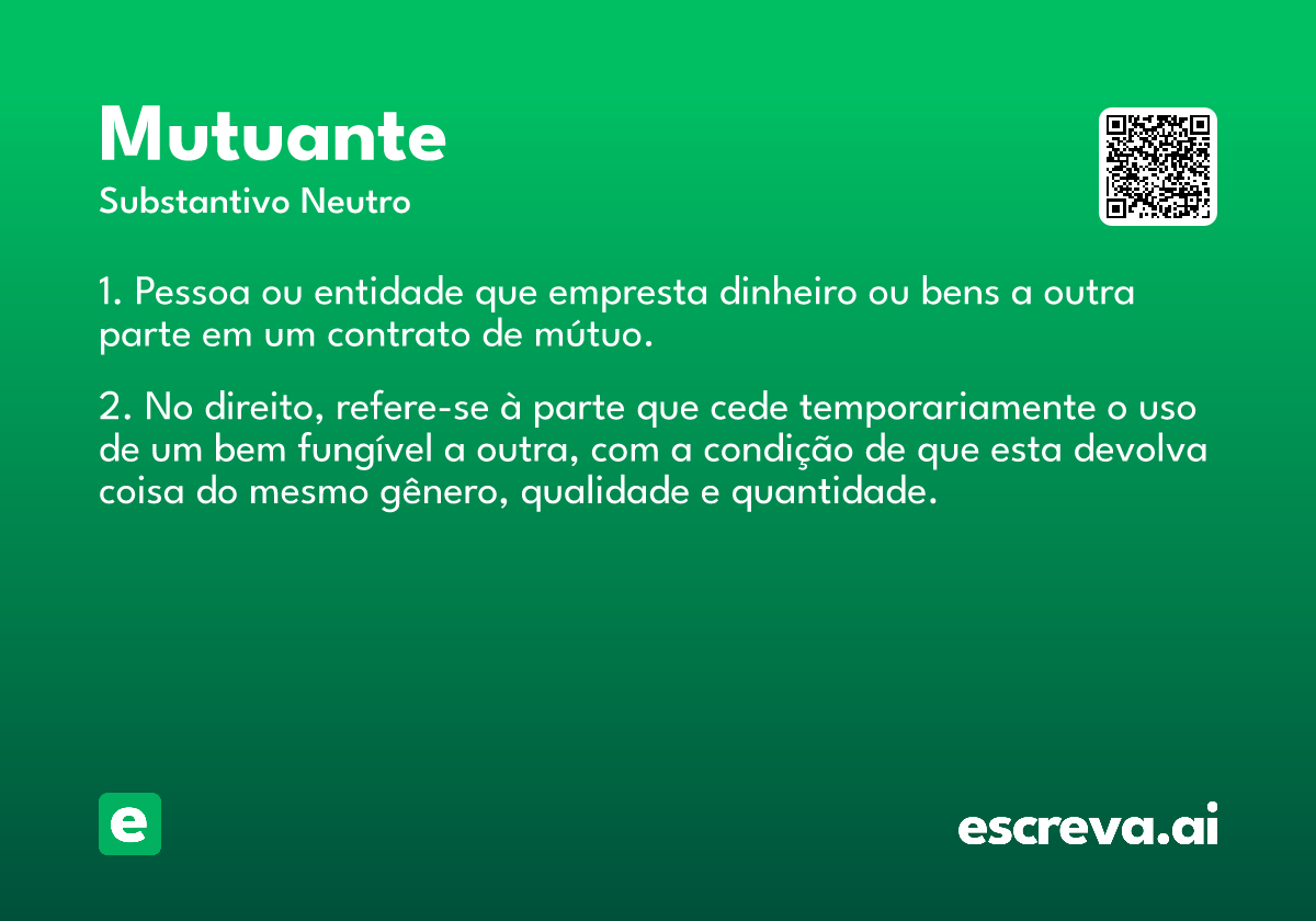 mutuante