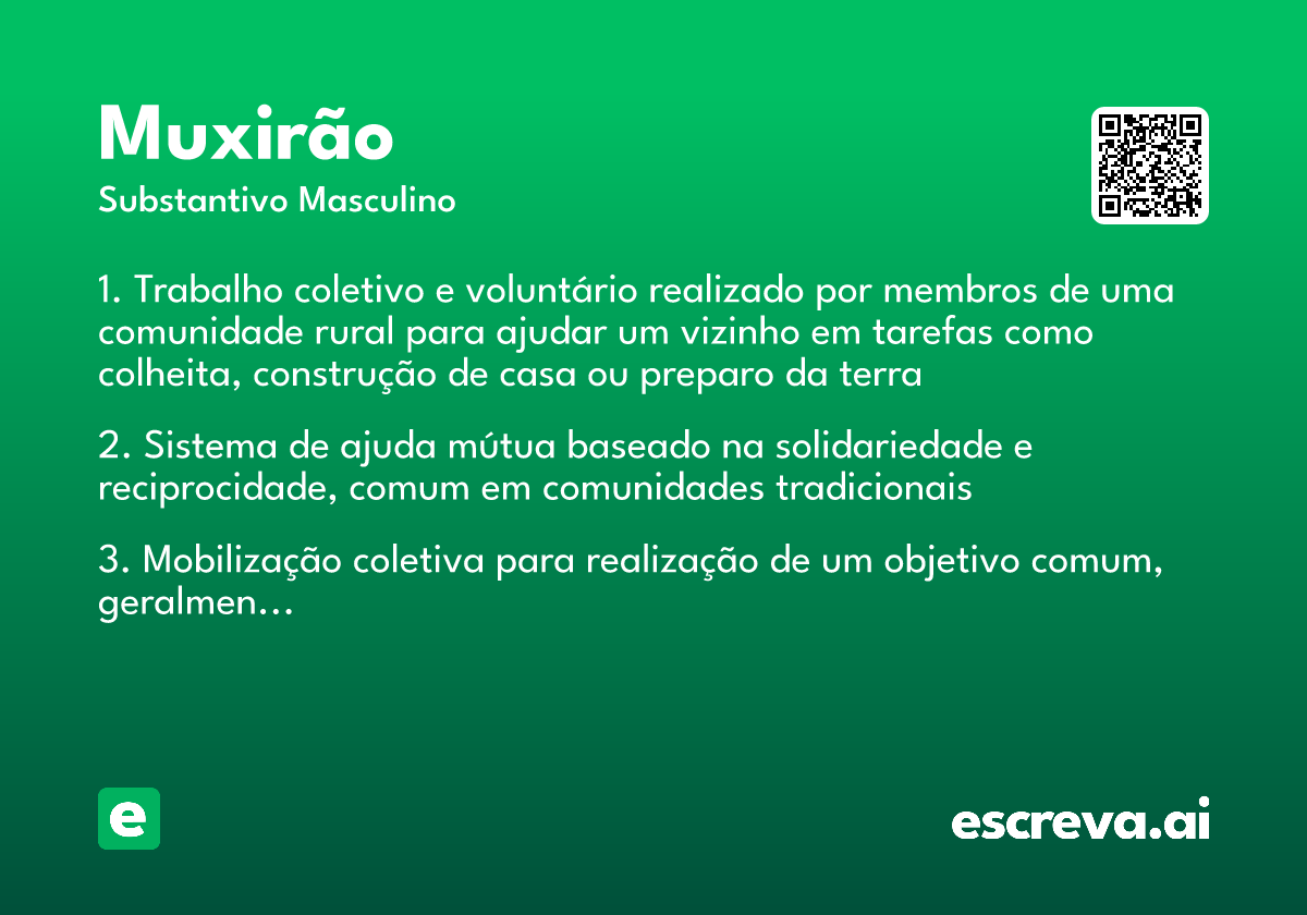 muxirão