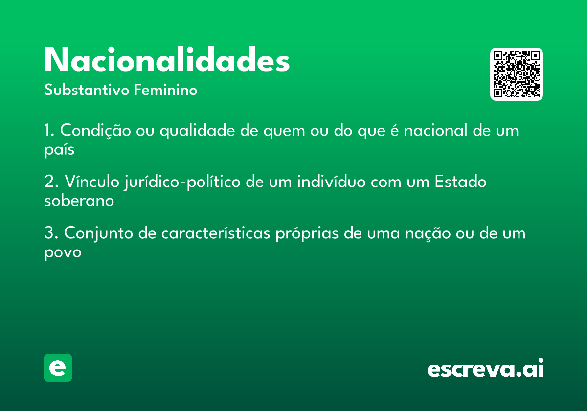 nacionalidades