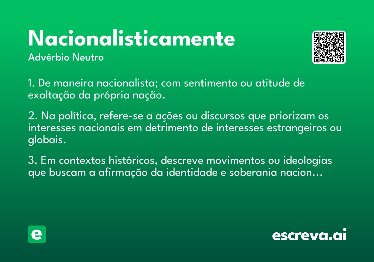 nacionalisticamente