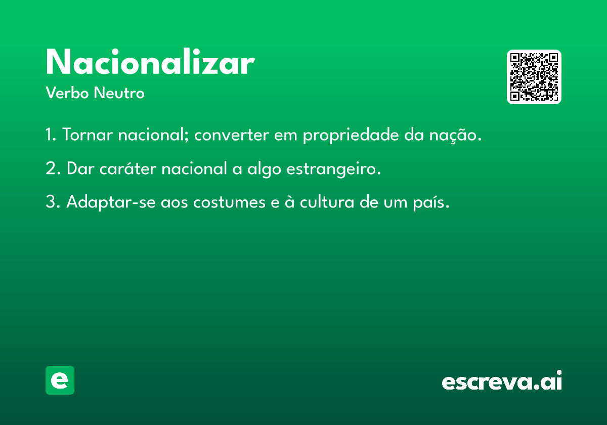 nacionalizar