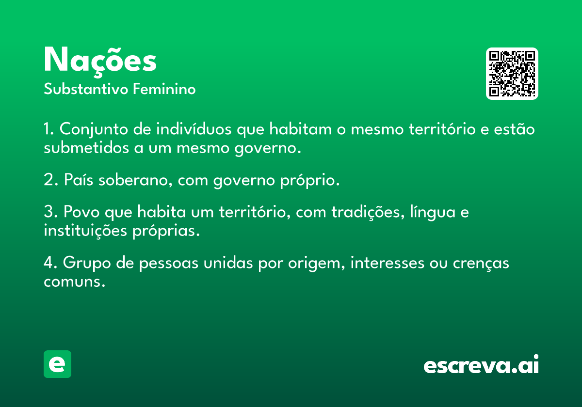 nações