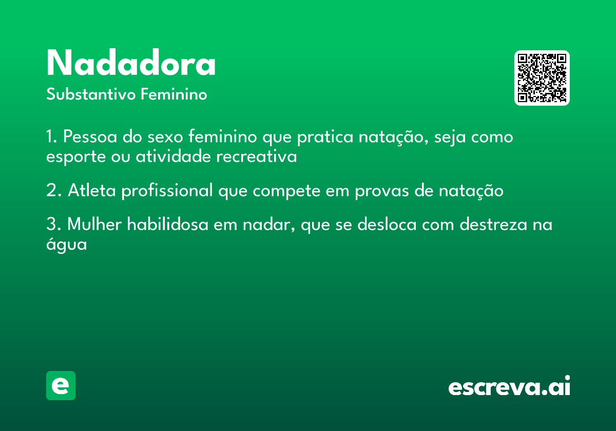 nadadora