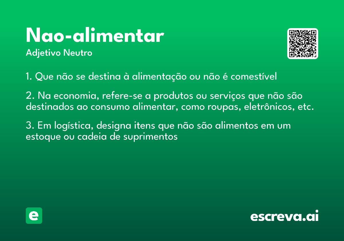 nao-alimentar