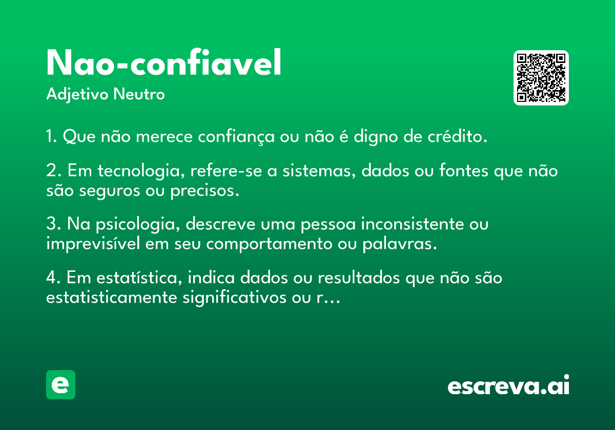 nao-confiavel