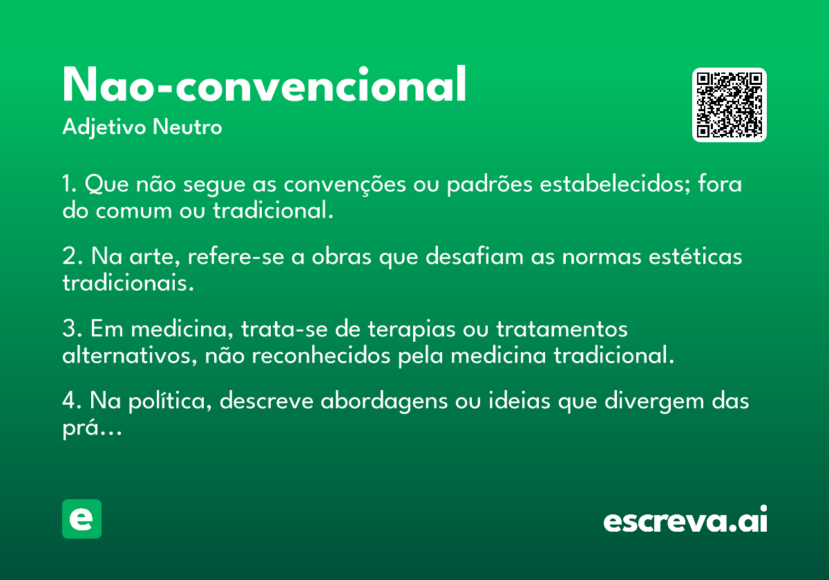 nao-convencional