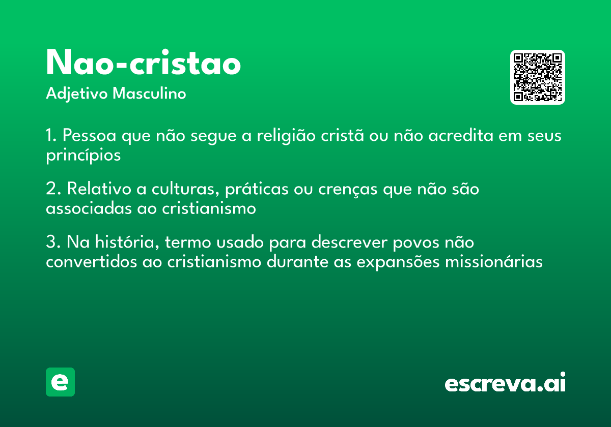 nao-cristao