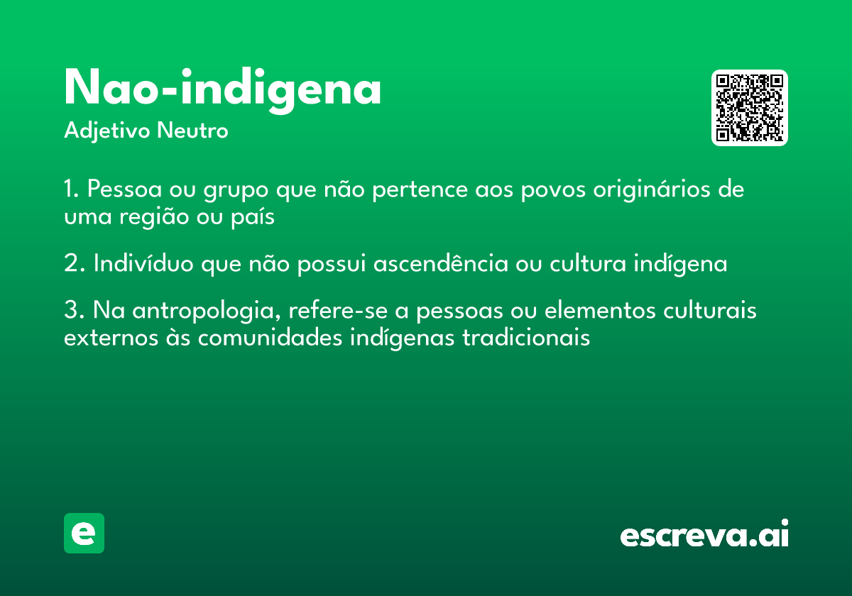 nao-indigena