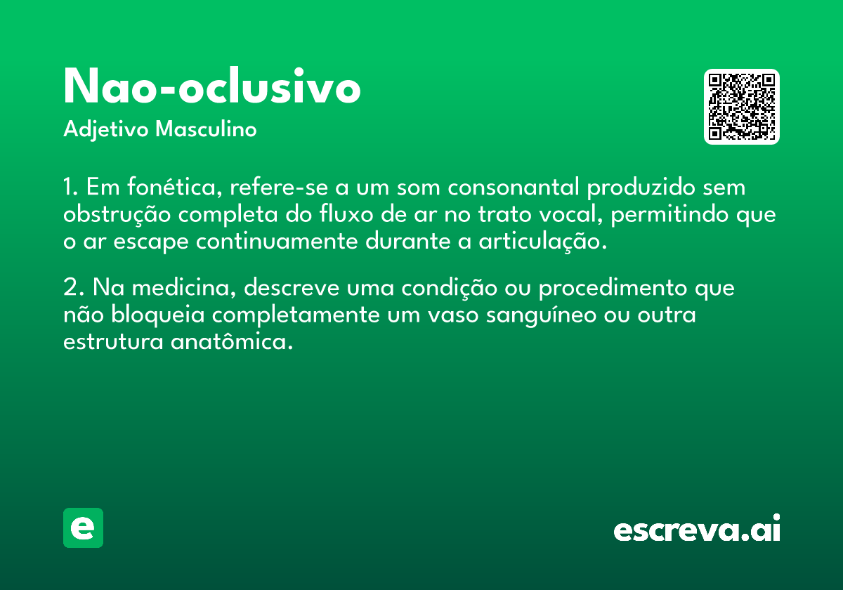 nao-oclusivo