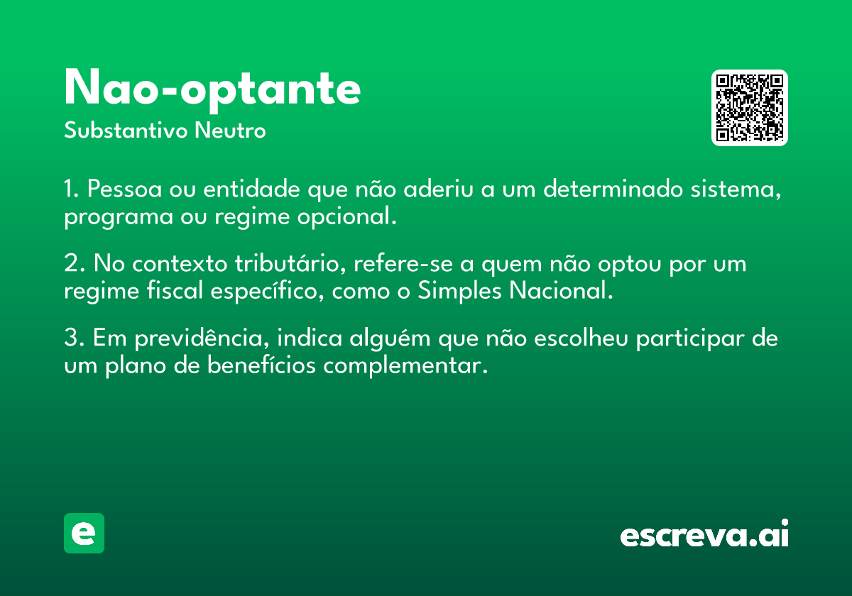 nao-optante