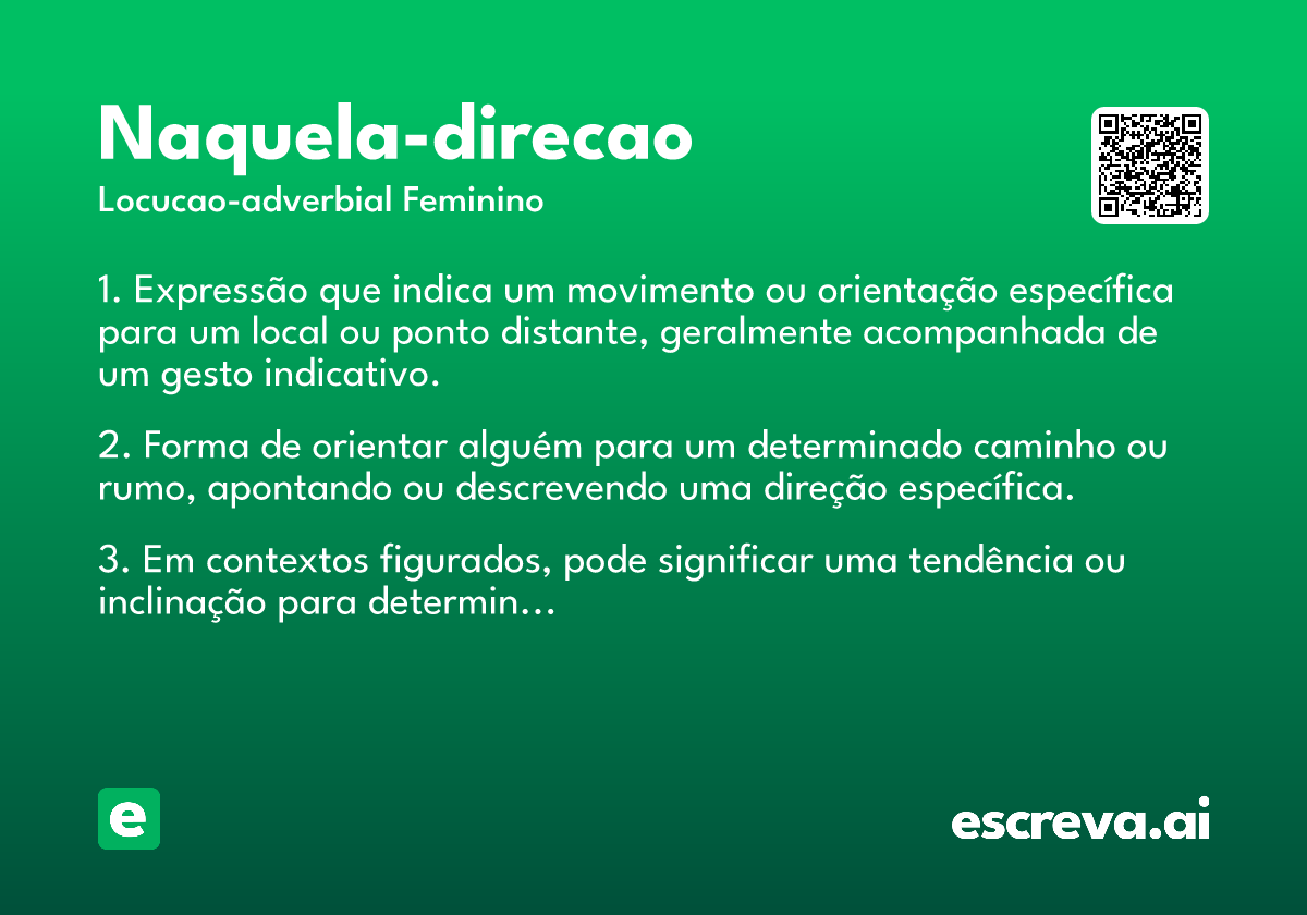 naquela-direcao