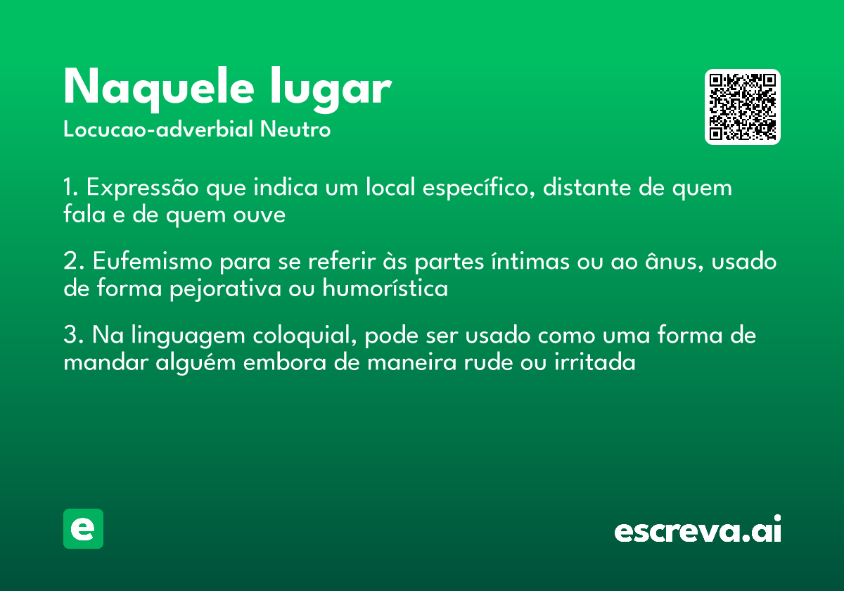 naquele lugar