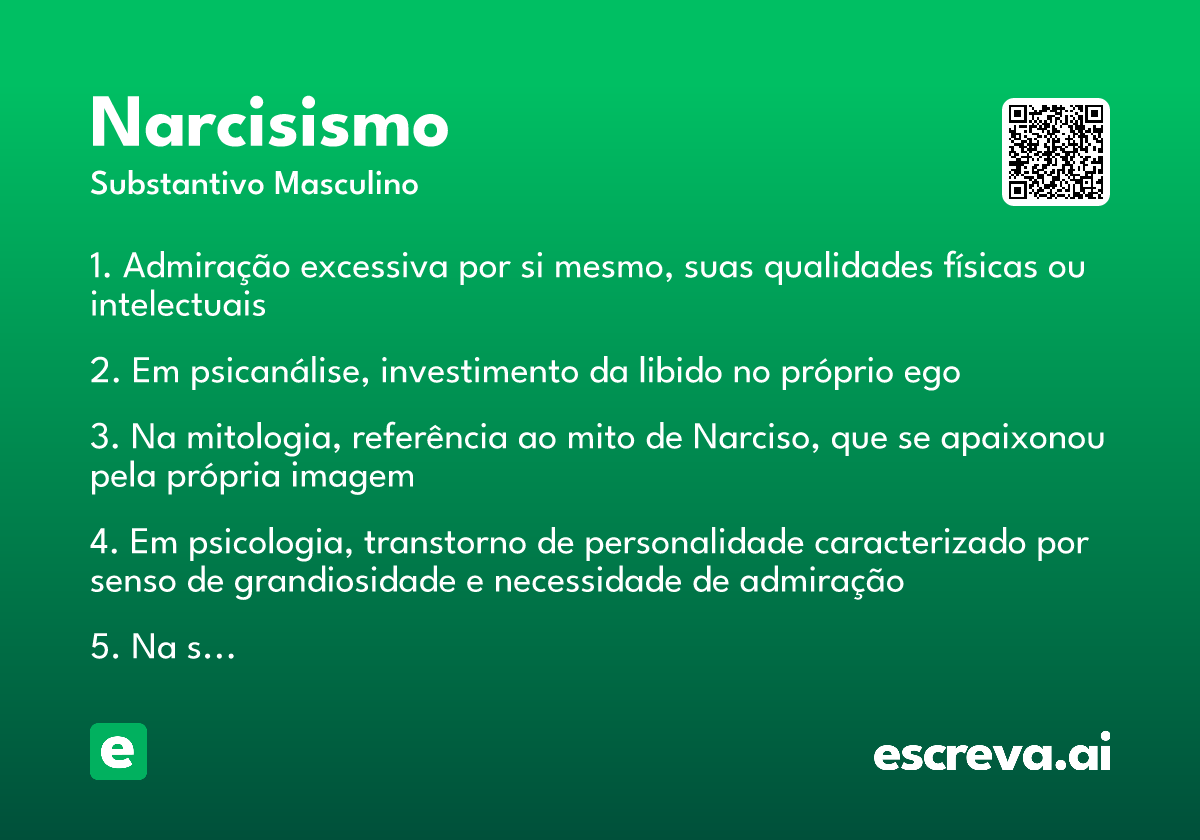 narcisismo