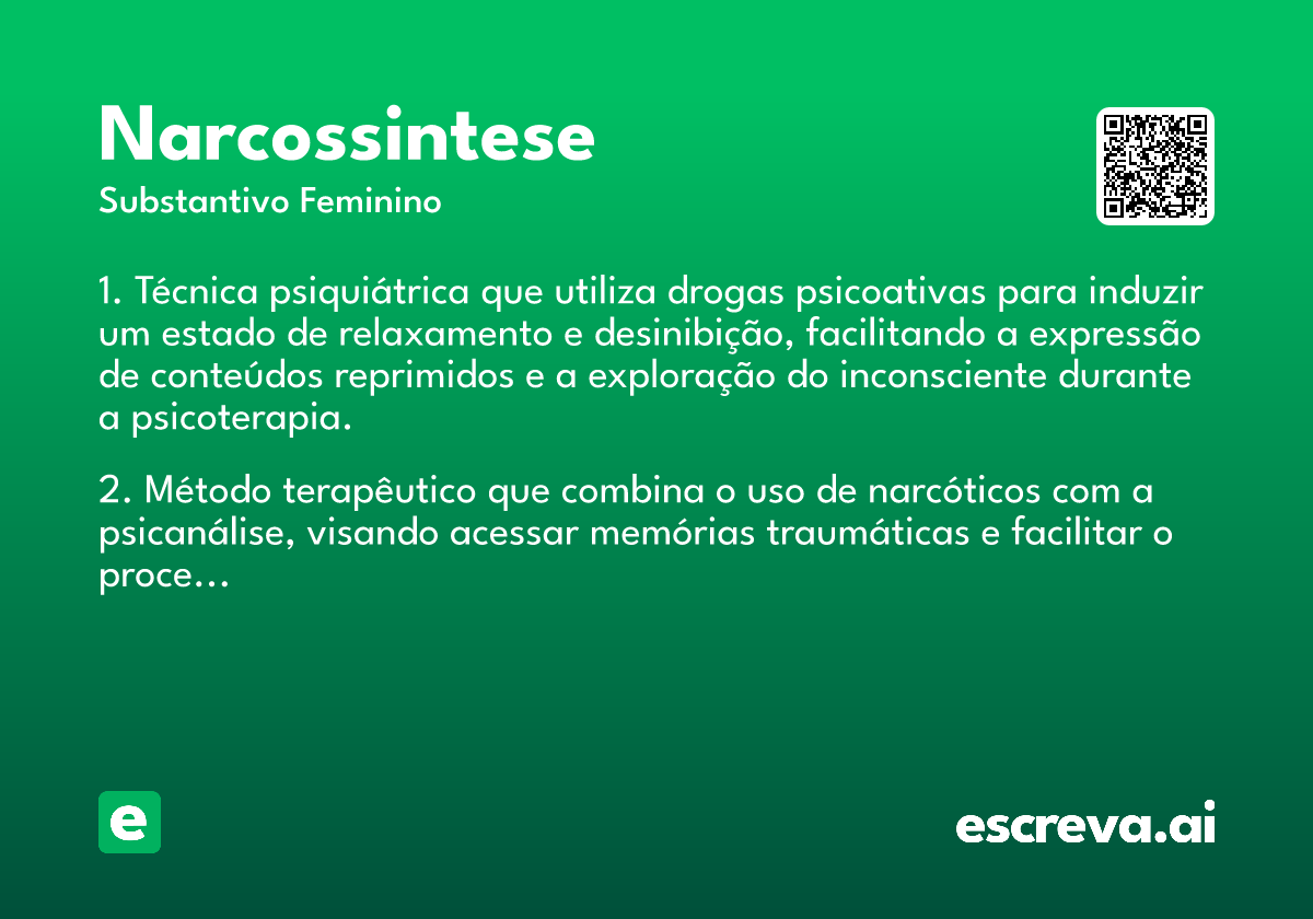 narcossintese