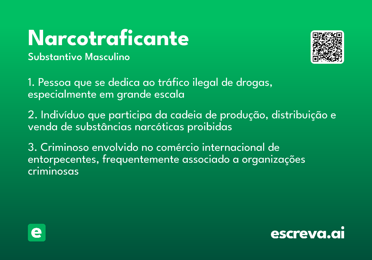 narcotraficante