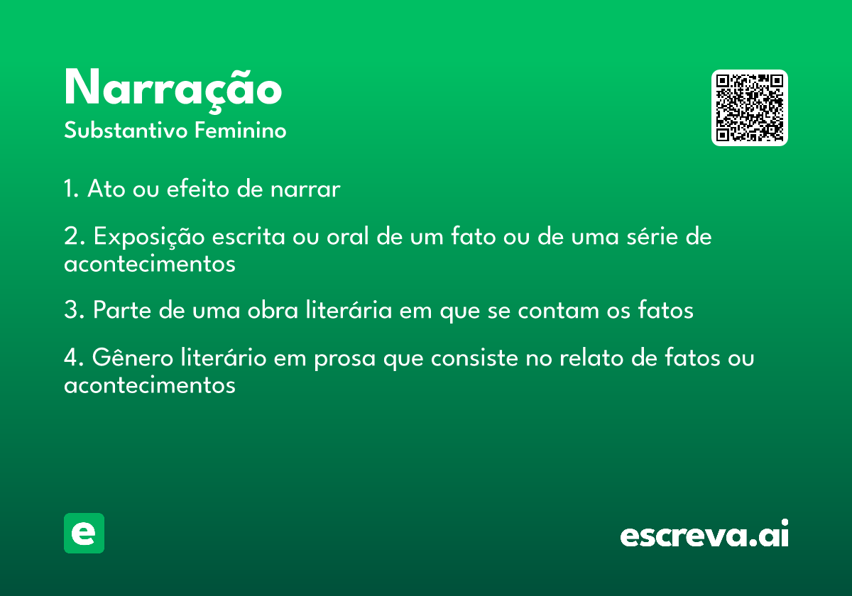 narração