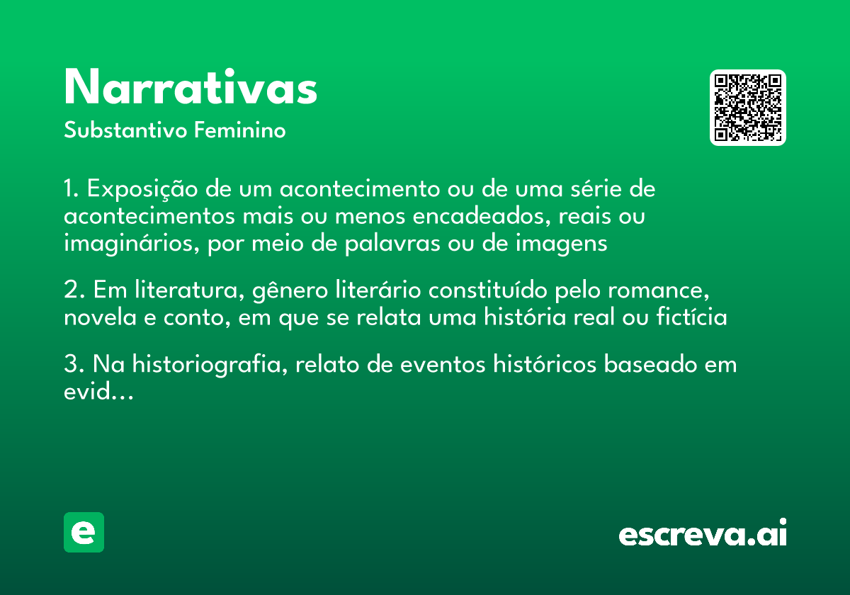 narrativas