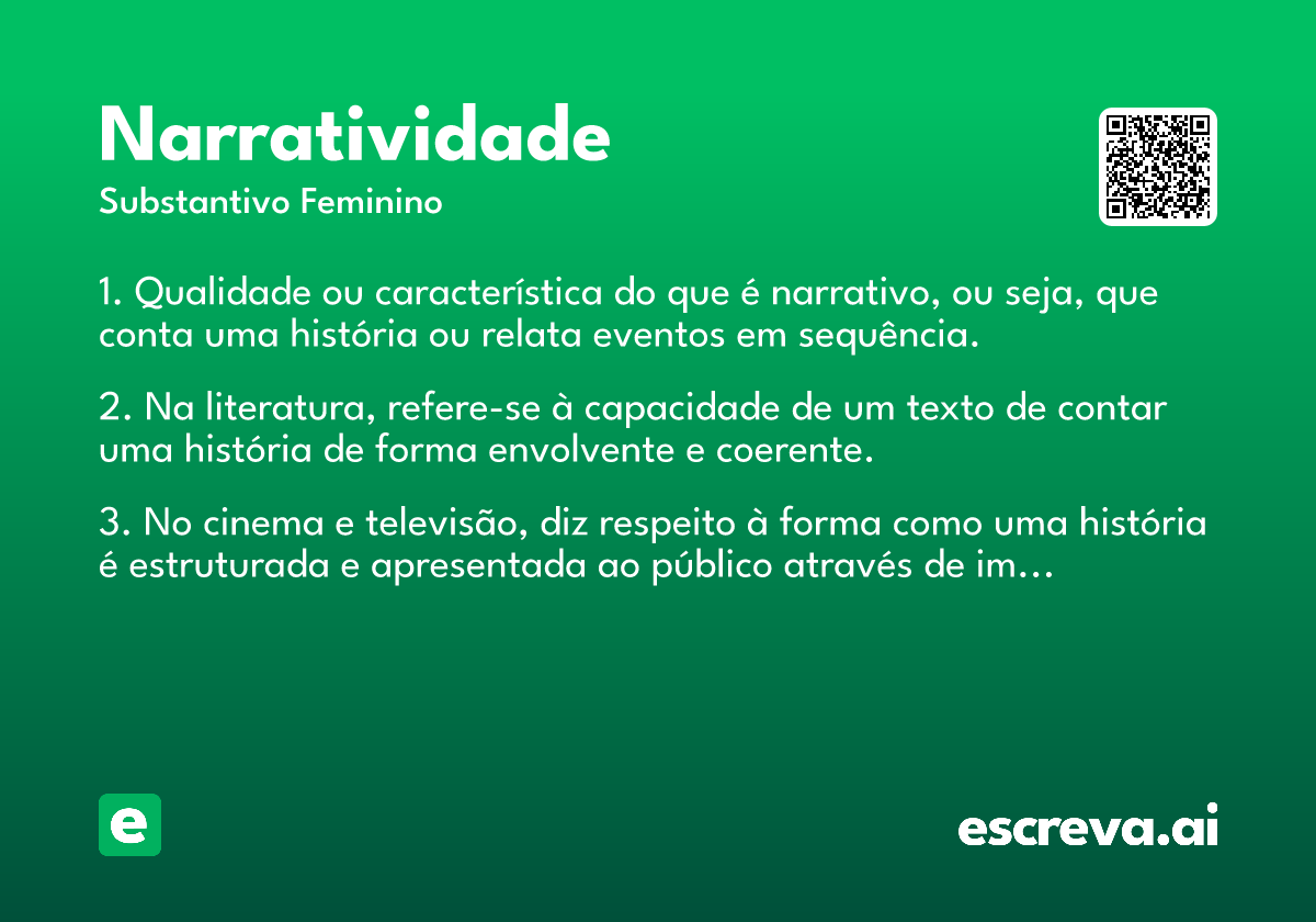 narratividade