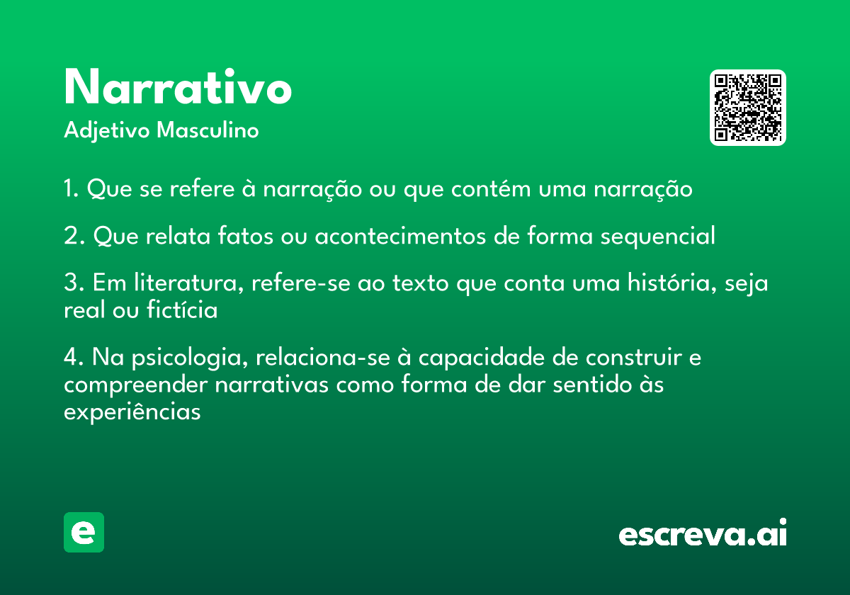 narrativo