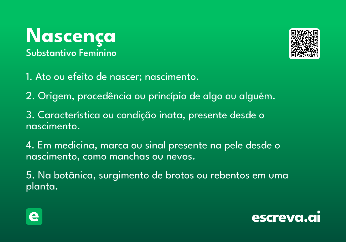 nascença
