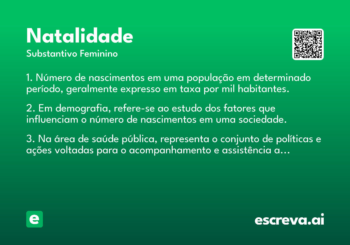 natalidade
