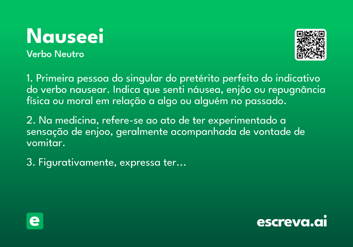 nauseei