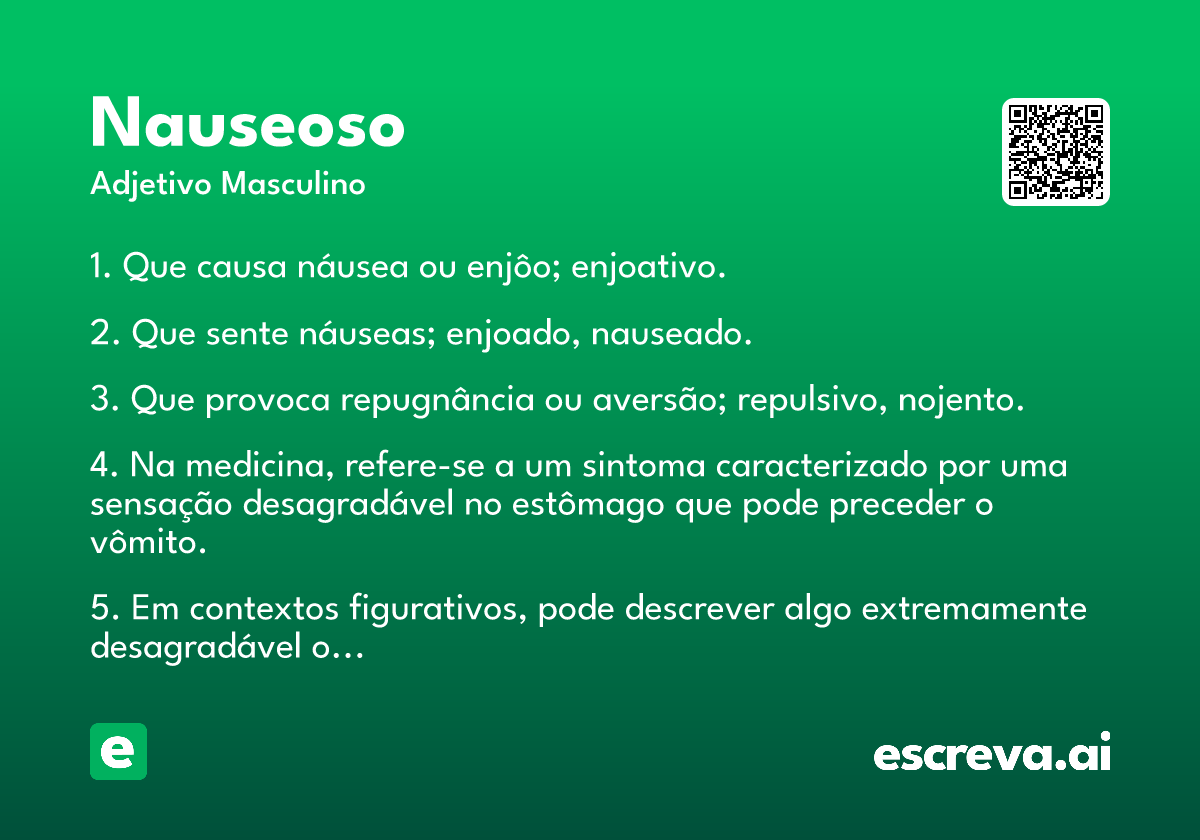 nauseoso