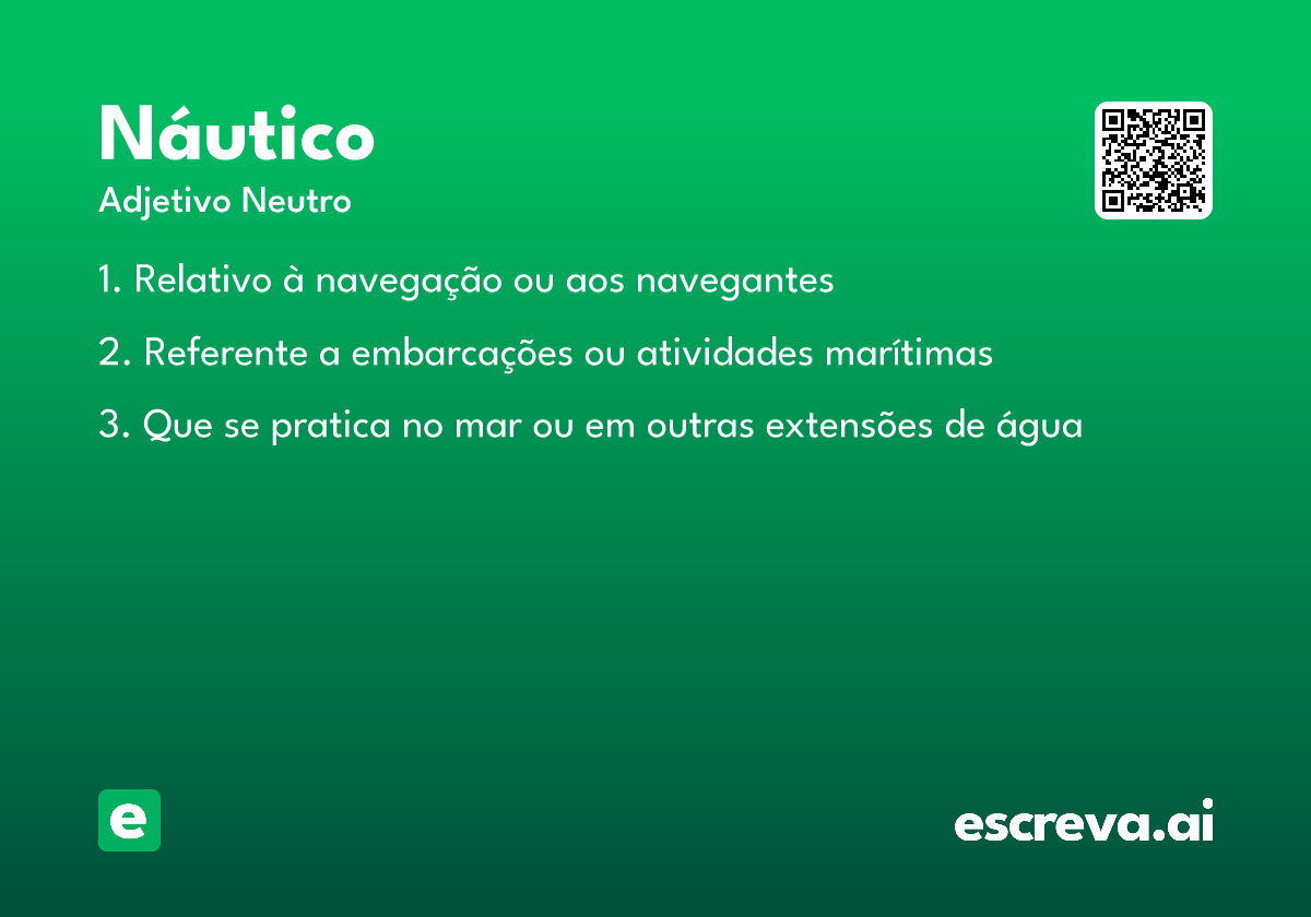 náutico
