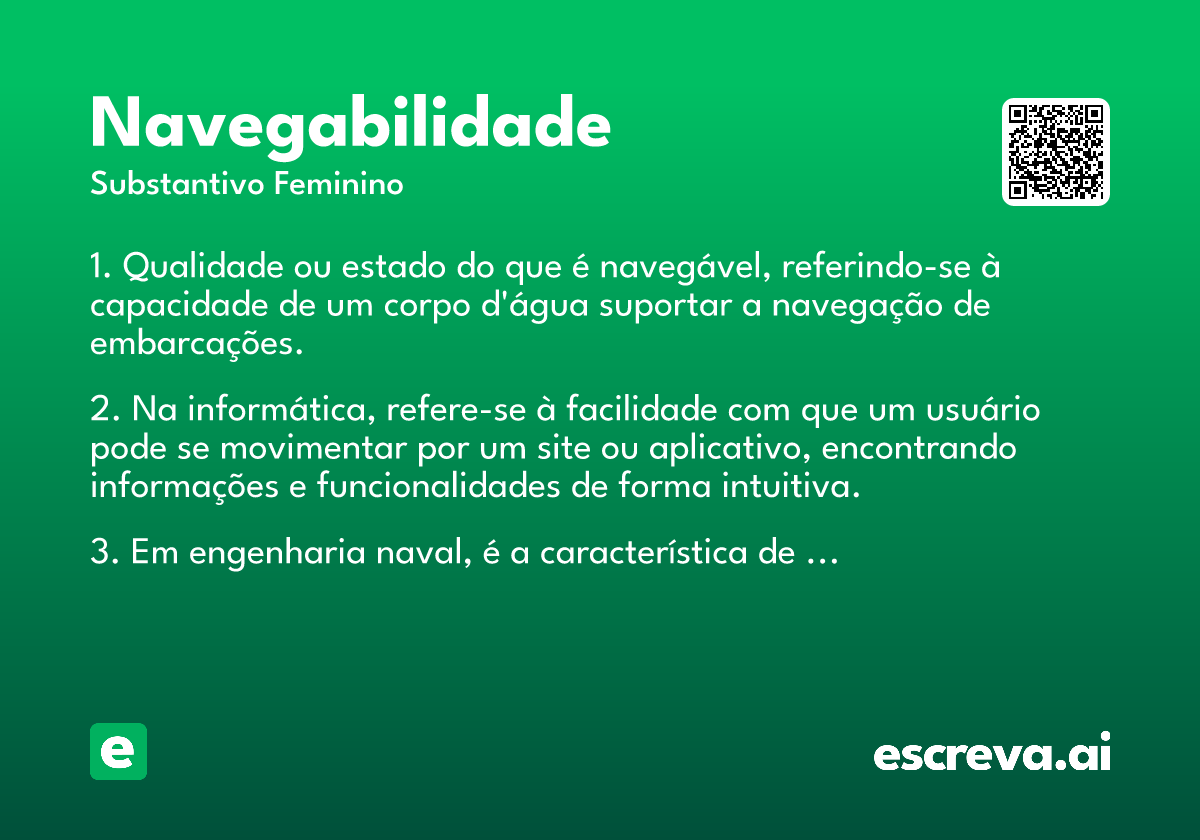 navegabilidade